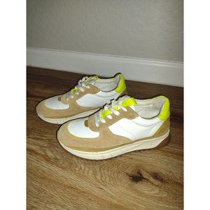 Madewell Kickoff Trainer Sneakers Leather/ Suede Womens Size-6.5M /Men Size-5M